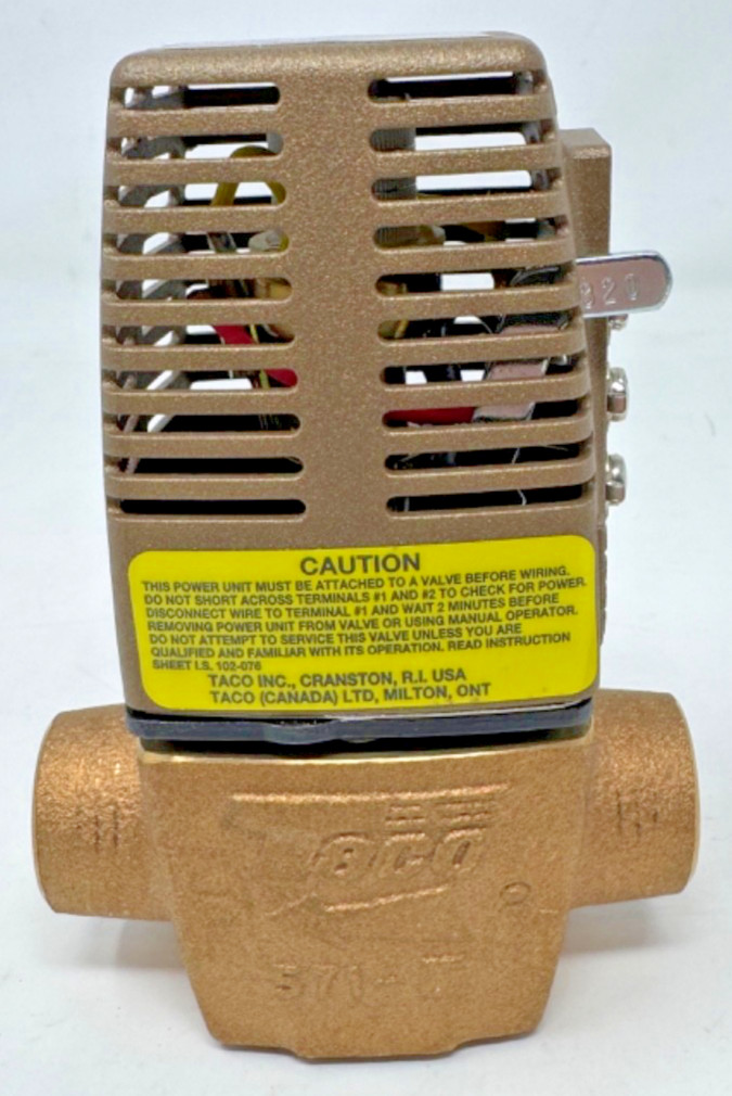 Taco 571-2 3/4-Inch Gold Series Zone Valve