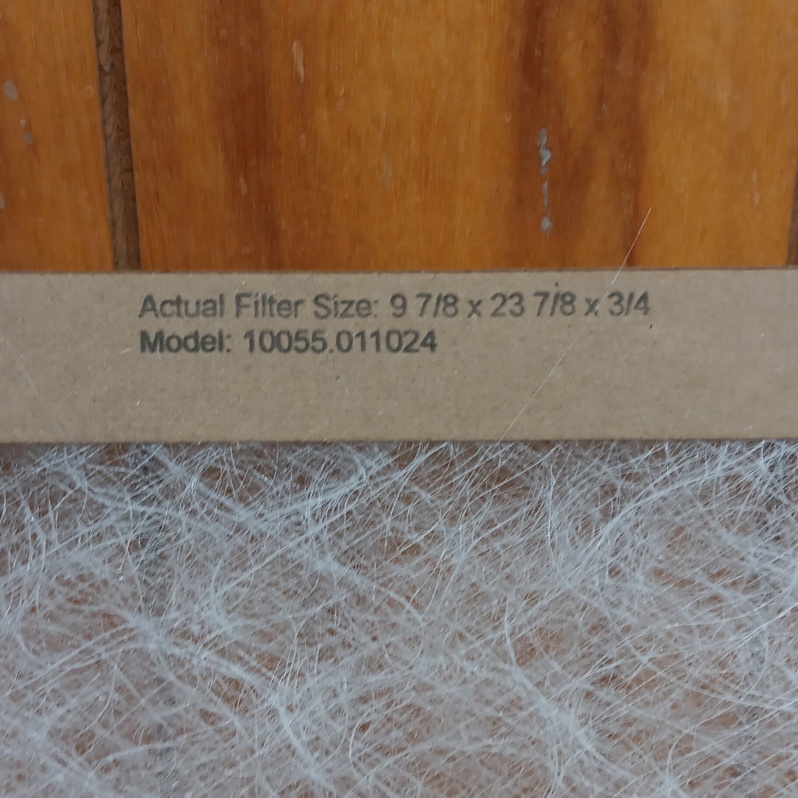 Flanders Flat Panel Fiberglass Furnace Air Filter 9 7/8×23 7/8×3/4 10055.011024