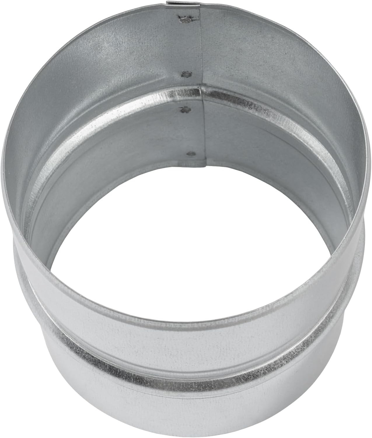 Versatile 4-Inch Galvanized Steel Duct Connector – Perfect for Custom Systems