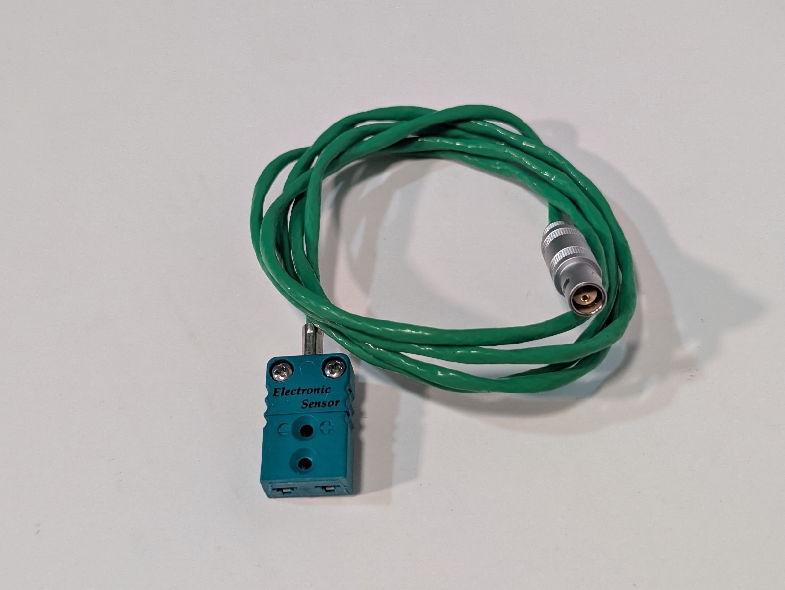 Miniature Type R/S Thermocouple Female Plug w/ Lemo FFA.1S.302.CLAC52 Connector