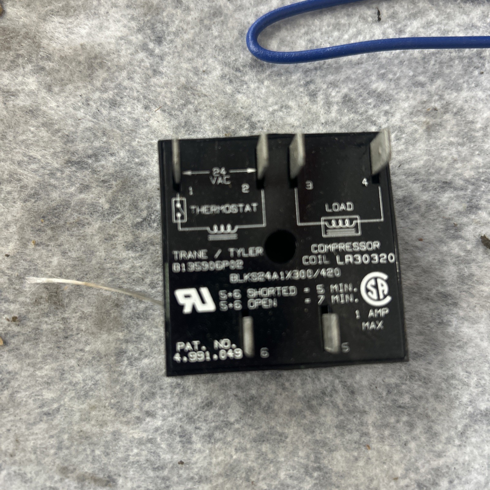 Trane/American Standard BAY41X171A Time Delay Kit