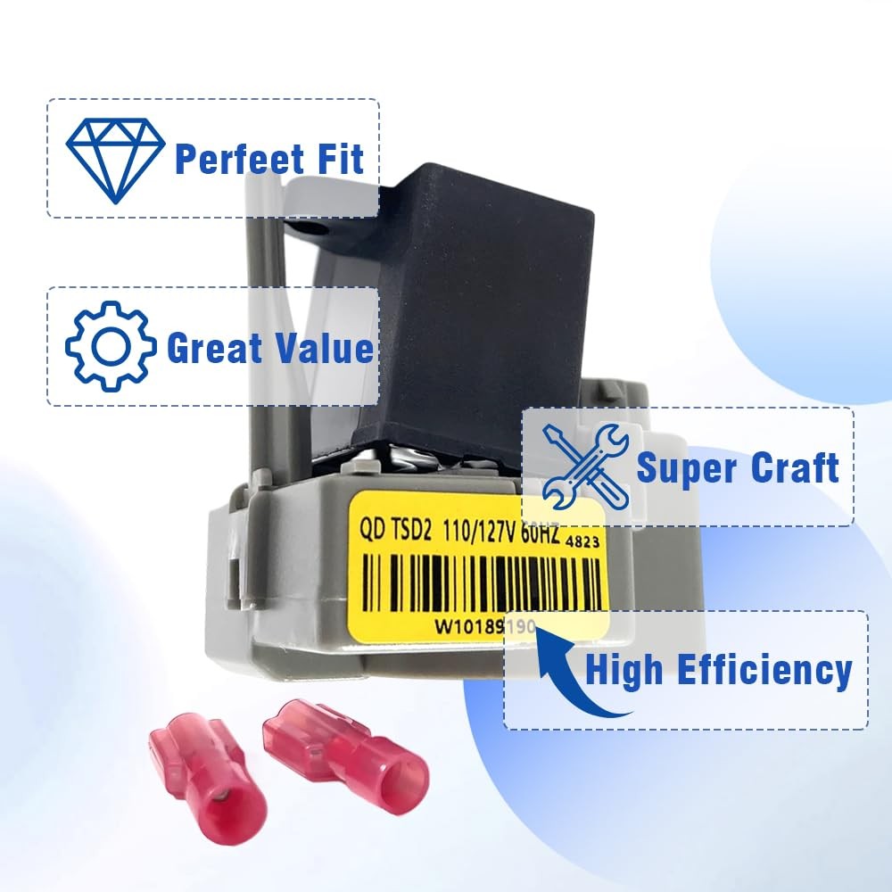 SNYFT Refrigerator Start Relay, Replacement for Whirlpool W10448874…