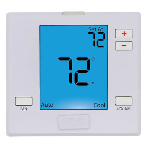 Pro1 T751 Nonprogrammable Digital Thermostat 24V 3H/2C Universal