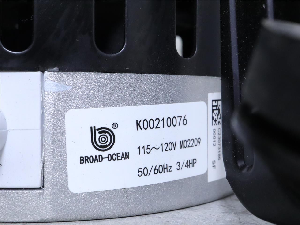 Broad- Ocean CARRIER HD46MQ150 Blower Motor ECM 3/4HP 115-120V 1050RPM K00210076