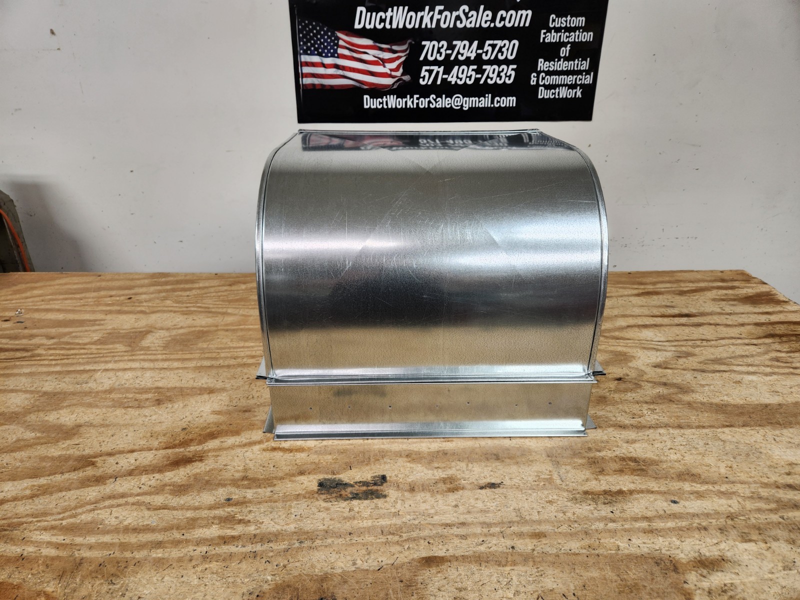 Return Plenum Elbow 14″x20″ to 8″x20″ with Included 14″x20″ Filter Rack Package