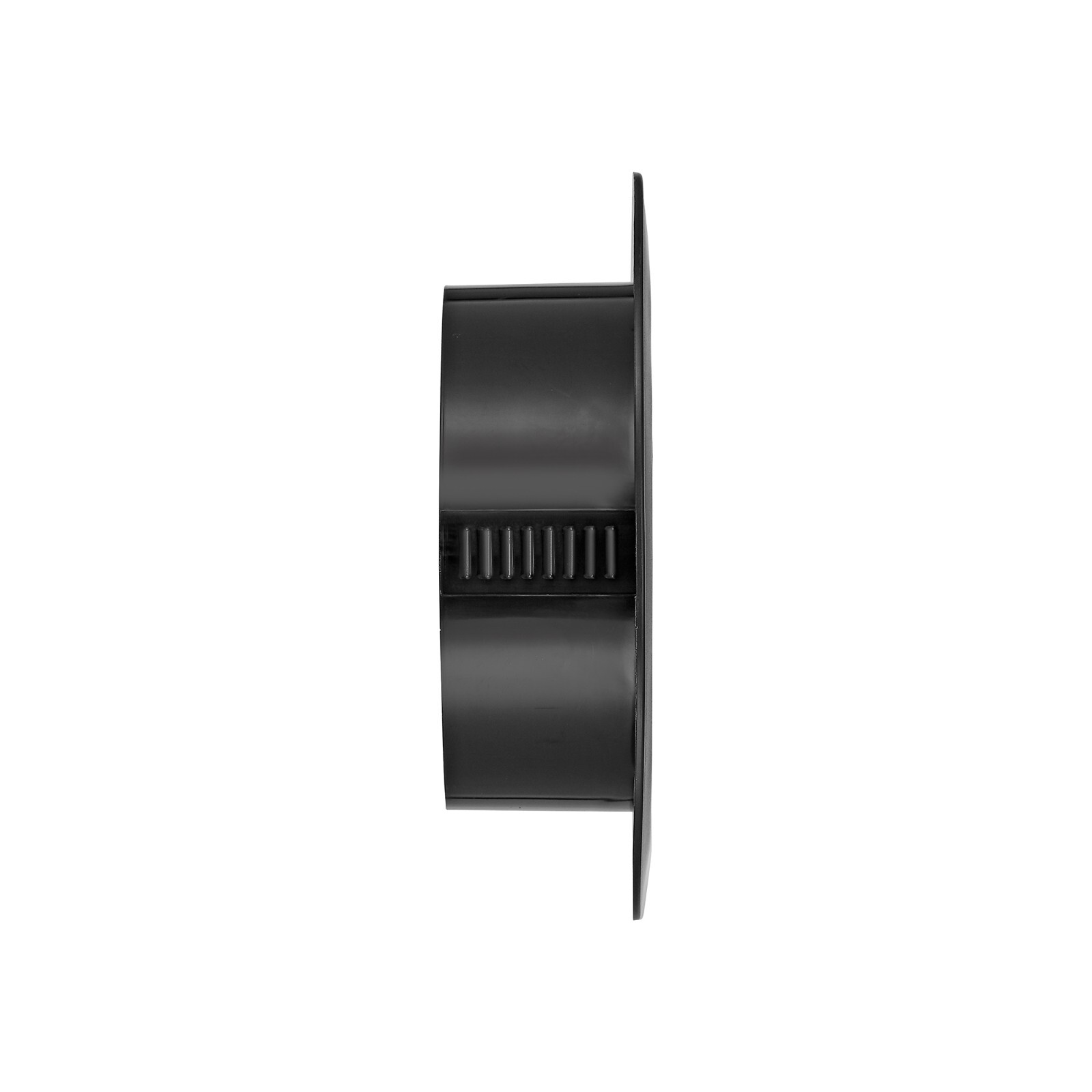4 inch Black Plastic Flush Mount Round Vent – Friction Fit – (36 Vents)