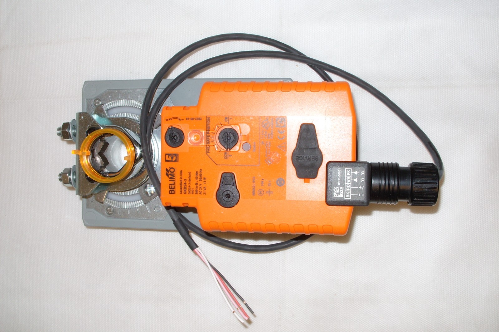 Belimo GKB24-3 HVAC Fail-Safe HVAC Damper Actuator 24V ~ 360 In-Lb ~ NIB