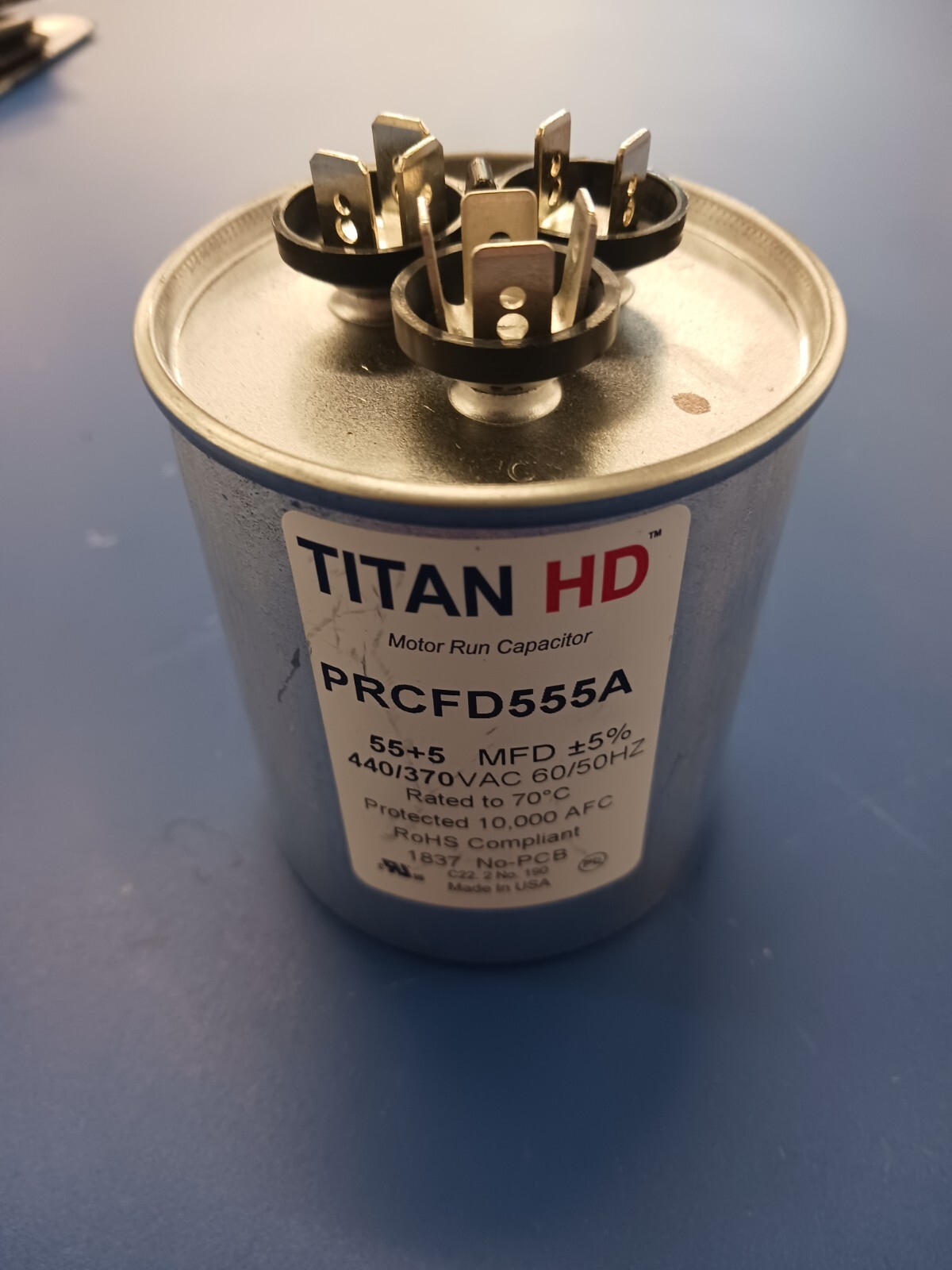 Titan Attachments HD PRCFD455A Dual Capacitor