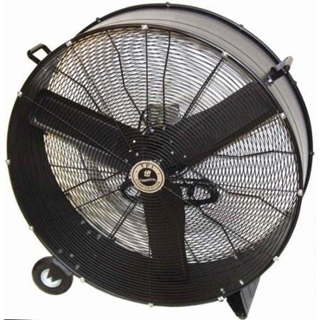 TPI CPB36D 36″ Commercial Grade Direct Drive Portable Air Blower, 2 Speed 1/3 HP