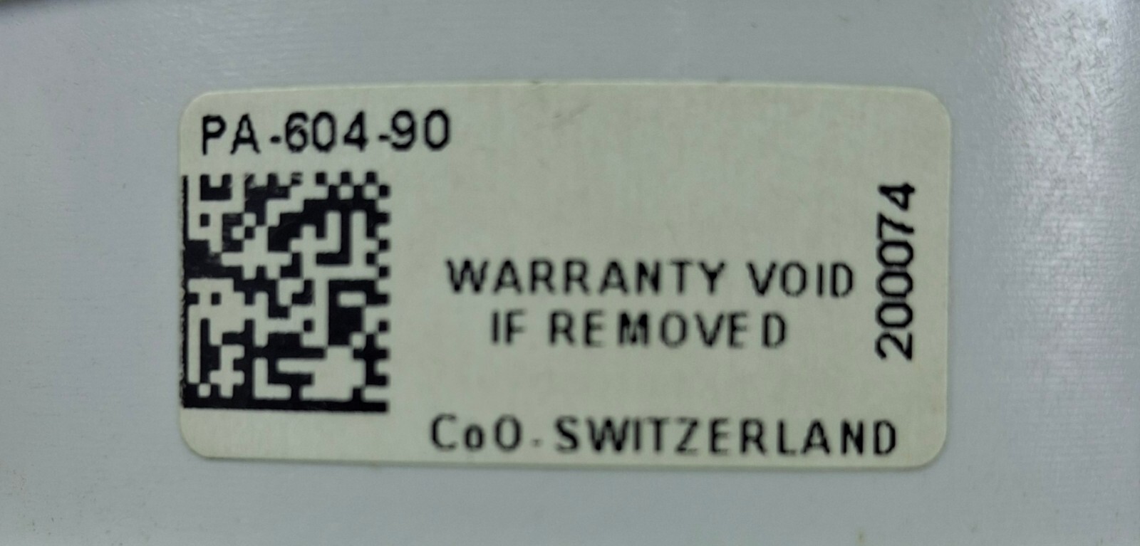 SONTAY PA-604-90 Differential Air Switch 20…300PA, IP65