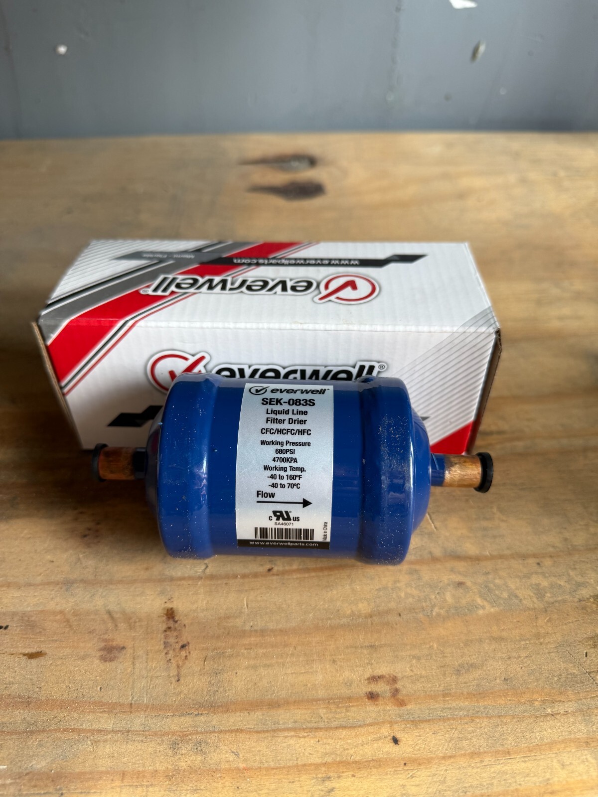 Liquid Line Filter Drier 3/8″