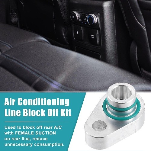 2 Set AC Rear Blockout Kit AC Elimination Auxiliary Kit for Explorer 2010-2018 M