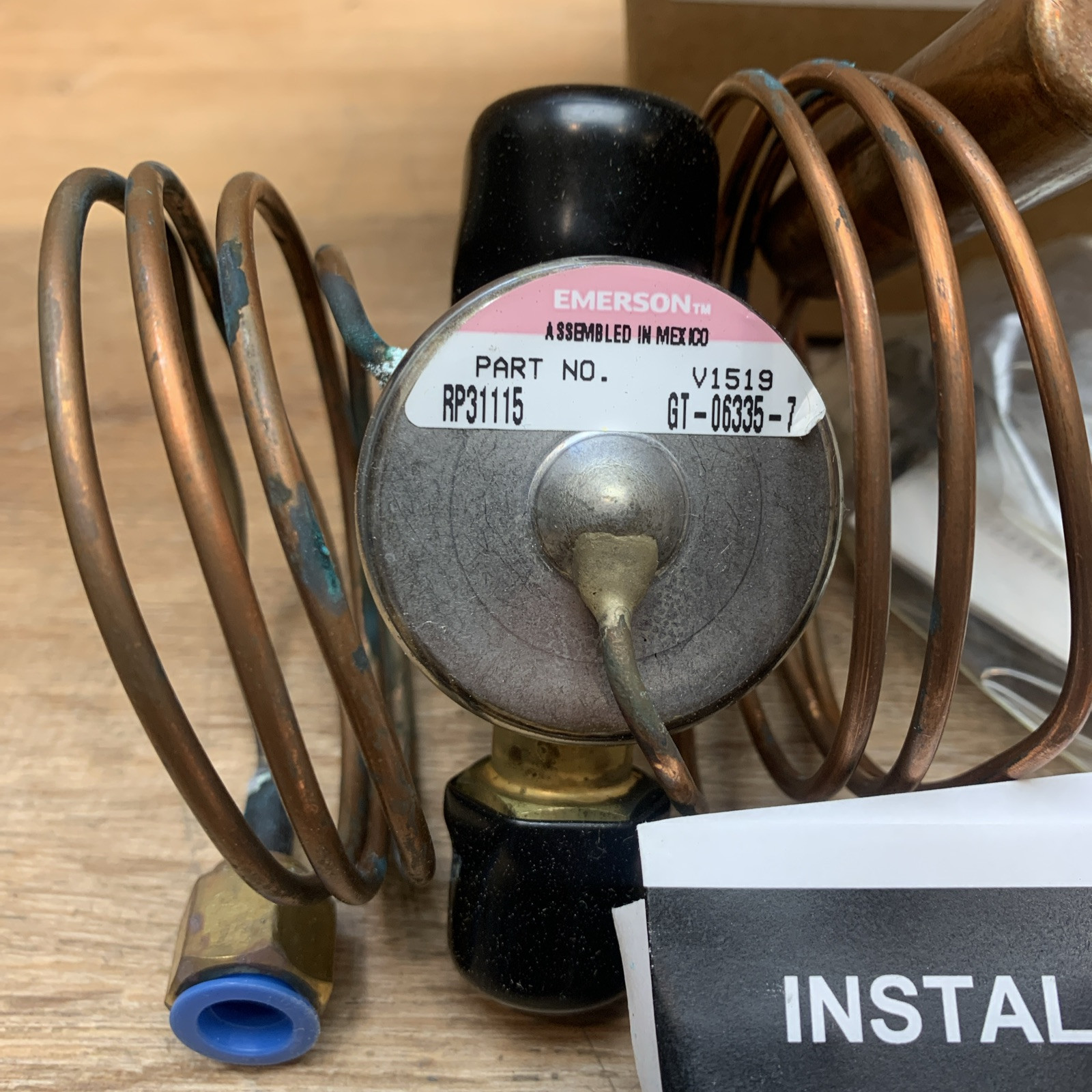 NEW Emerson RP31115 ASVT3 R410A TXV Expansion Valve Bleed 10% GT#6335-7