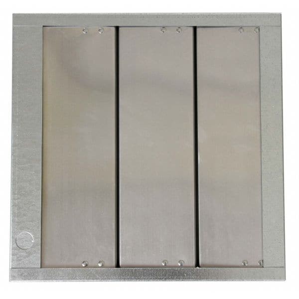 Dayton 2Ftv7 Damper, Vert/Horiz Mtg, 23 3/4 Sq