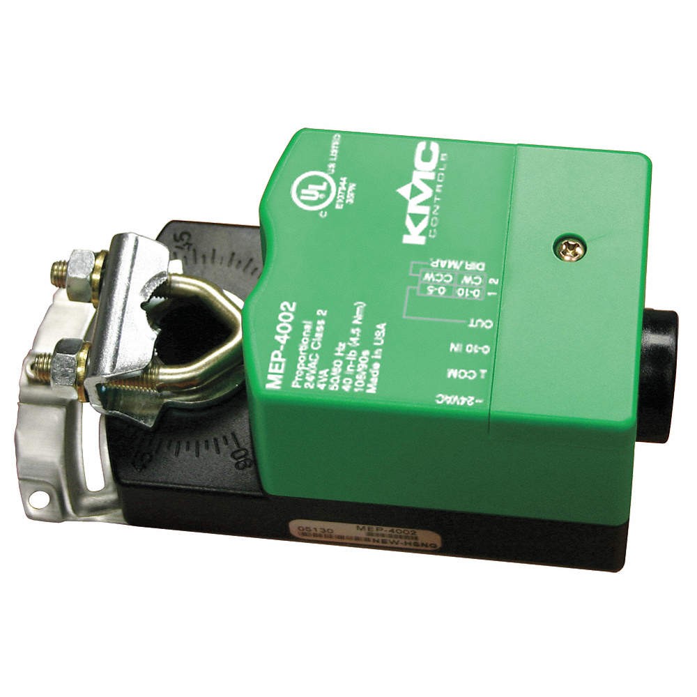 KMC CONTROLS MEP-4001 Actuator,Damper & Valve,40 in-lb,24V AC 6HXU4