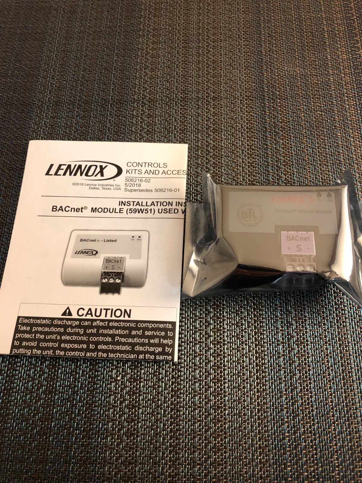 Lennox 59W51 BACnet Board NEW! BM2-1 Replacement