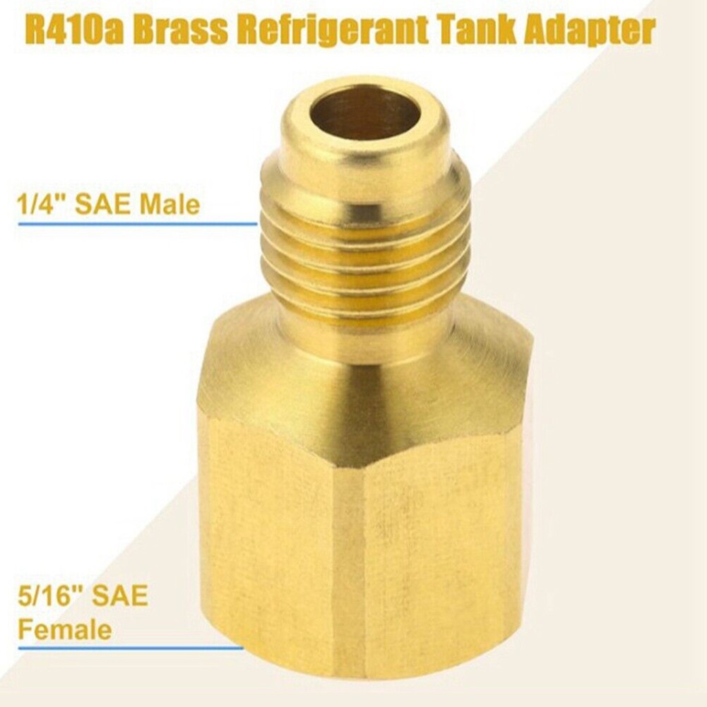 3pcs Vacuum Pump Adapter For R134a R12 R22 R410a Hvac Service High Quality