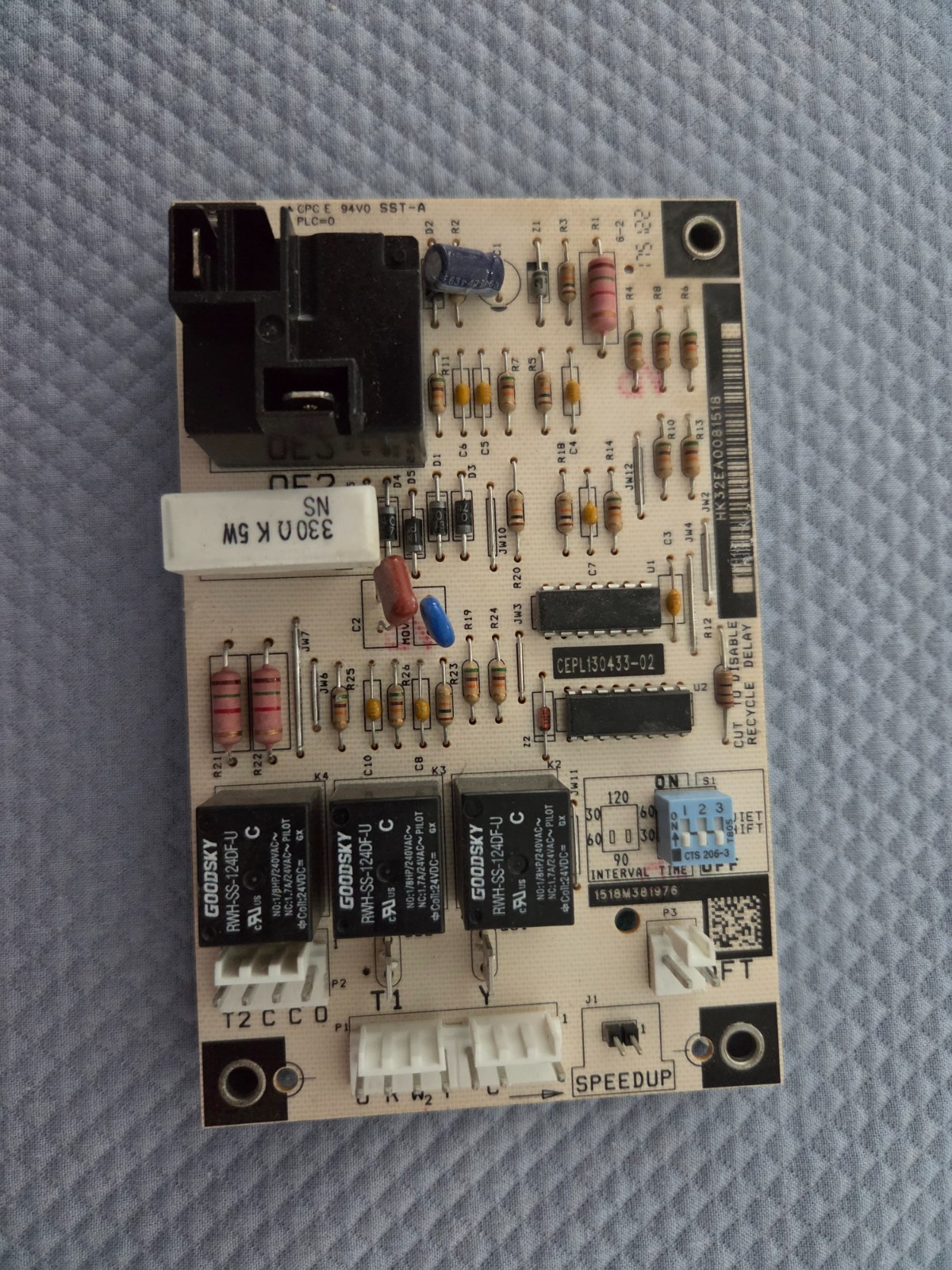 CARRIER BRYANT PAYNE HK32EA008 HEAT PUMP DEFROST CONTROL BOARD CEBD430433-10A