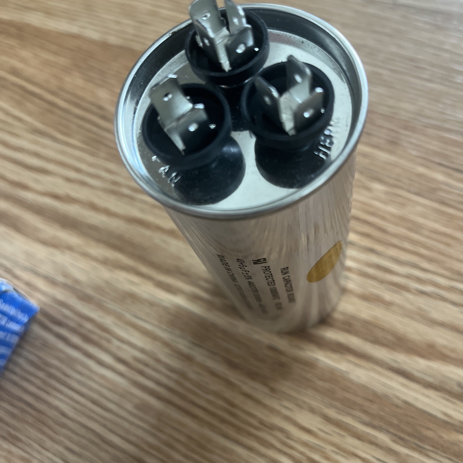 LOT OF 2 Supco Run Capacitor ROUND DUAL CD40+5 x 440R
