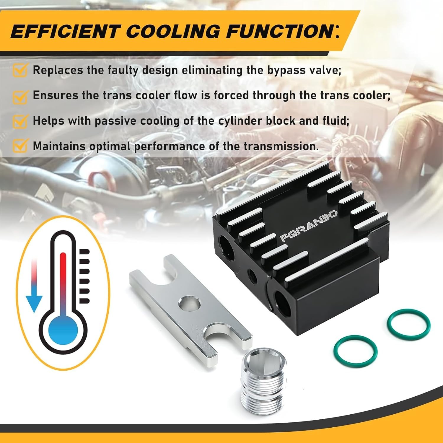 Performance-Boosting Thermal Bypass Valve for 2019-2024 Ram 6.7L Diesel Trucks