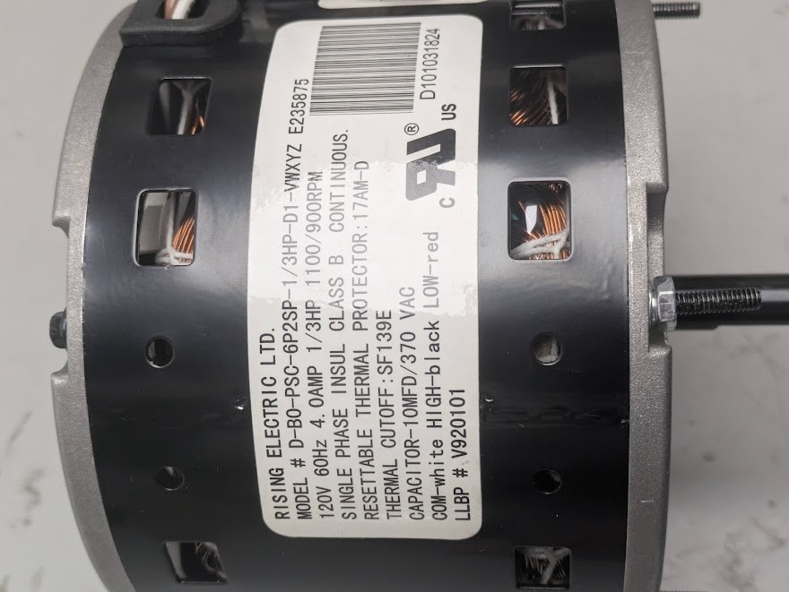 Master Flow Replacement Motor For 30 In. Belt Drive Whole House Fan Motor 30BD