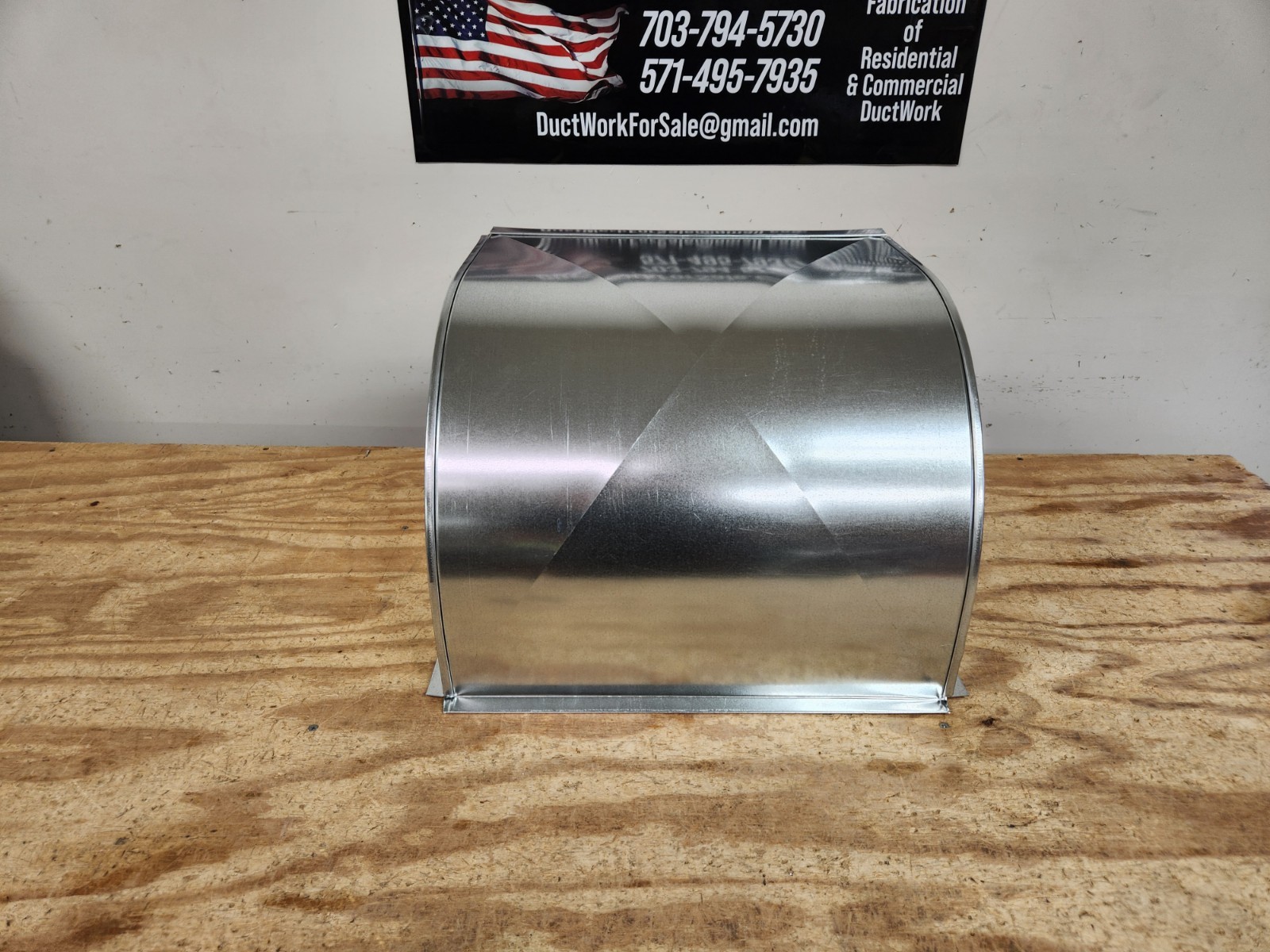 Return Plenum Elbow 14″x20″ to 8″x20″ with Included 14″x20″ Filter Rack Package