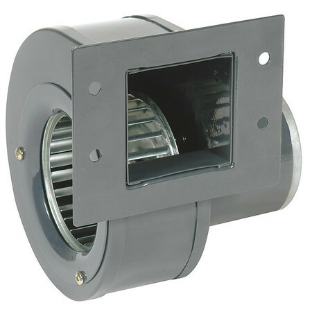 Dayton 1Tdp5 Square Oem Blower, 2860 Rpm, 1 Phase, Direct, Rolled Steel