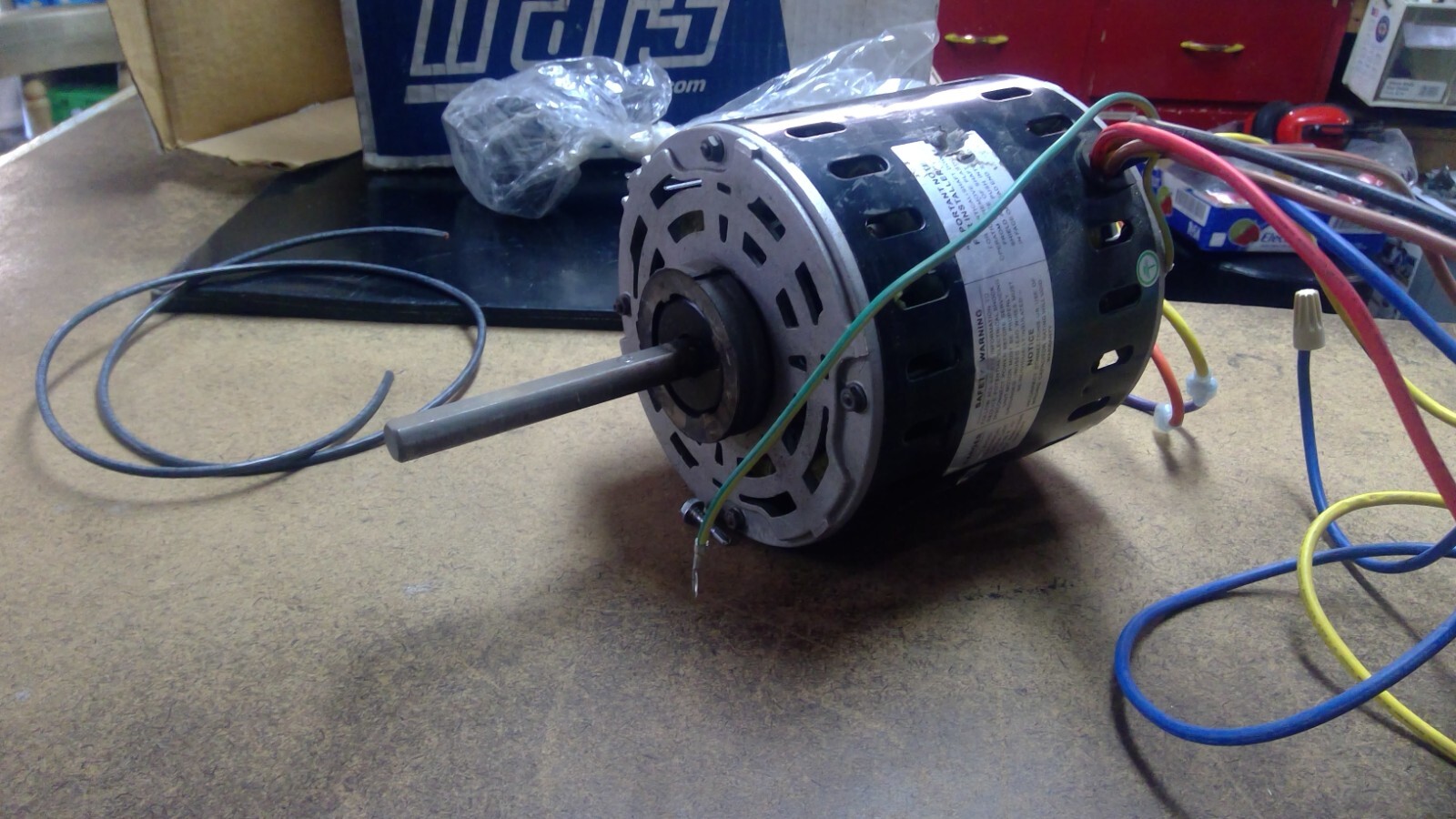 MARS 10590 BLOWER MOTOR 3/4HP 208/230VAC 1075RPM 4.5A BRAND NEW FACTORY SEALED