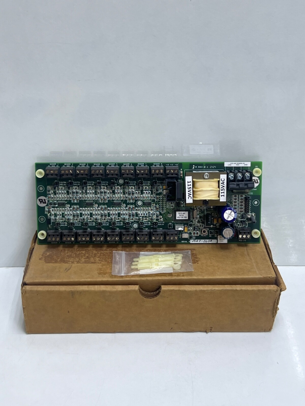 Micro Control System Expansion Board Mcs-si16 Rev 2.3 Included