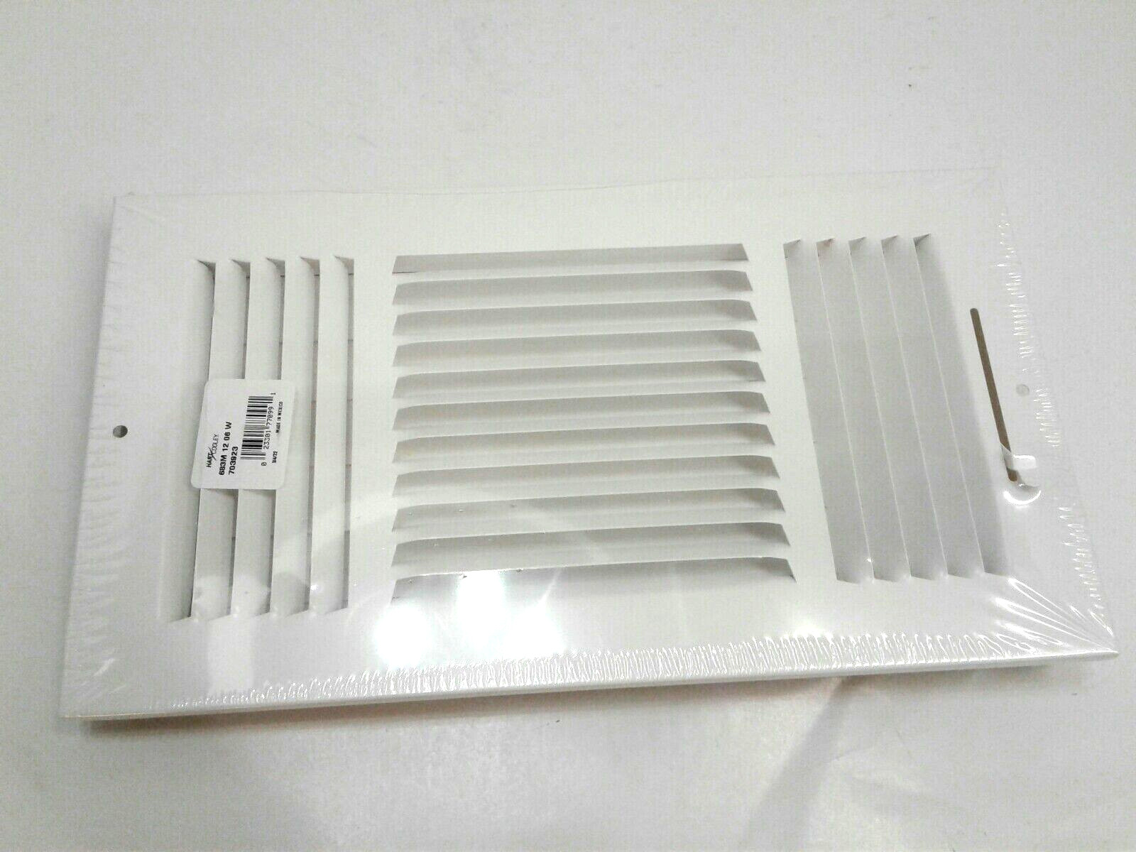 Hart Cooley 703923 Ceiling/Wall Register 6″x12″ White Sealed 683M 12 06 W
