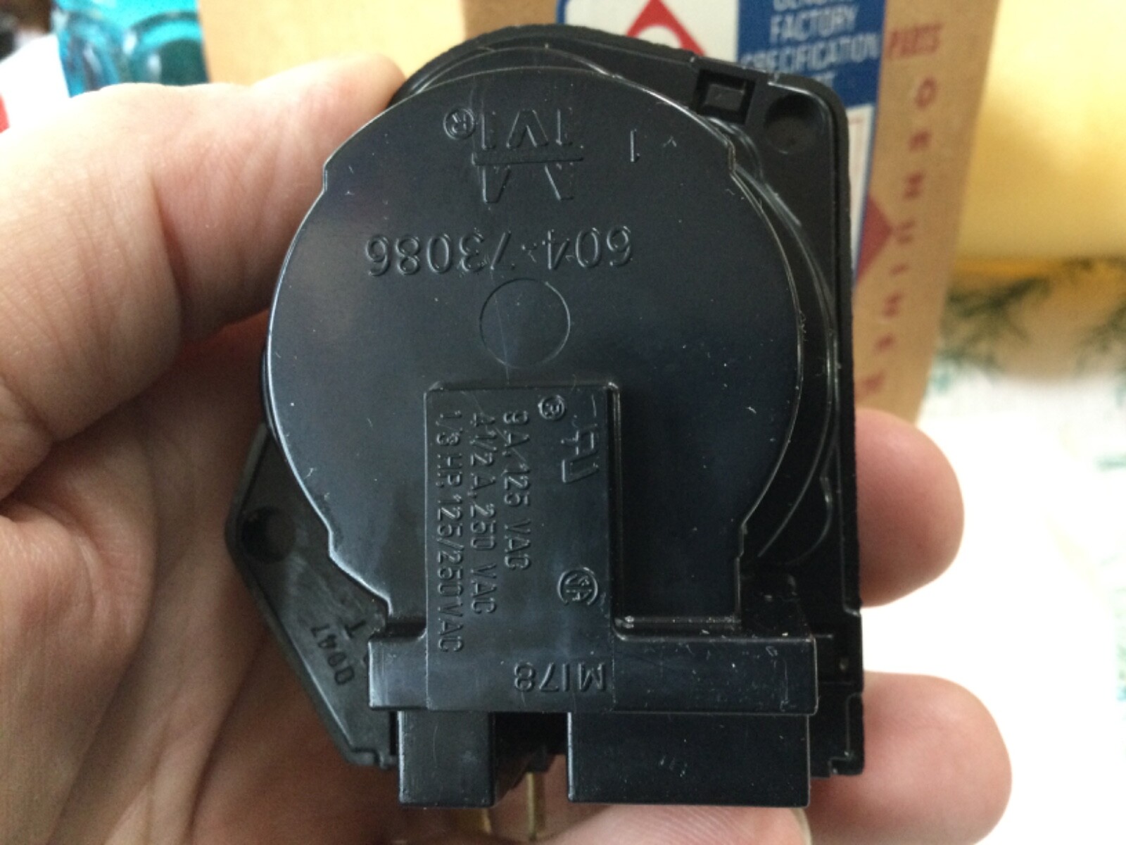 Whirlpool FSP 1114283 refrigerator defrost timer quantity of 2