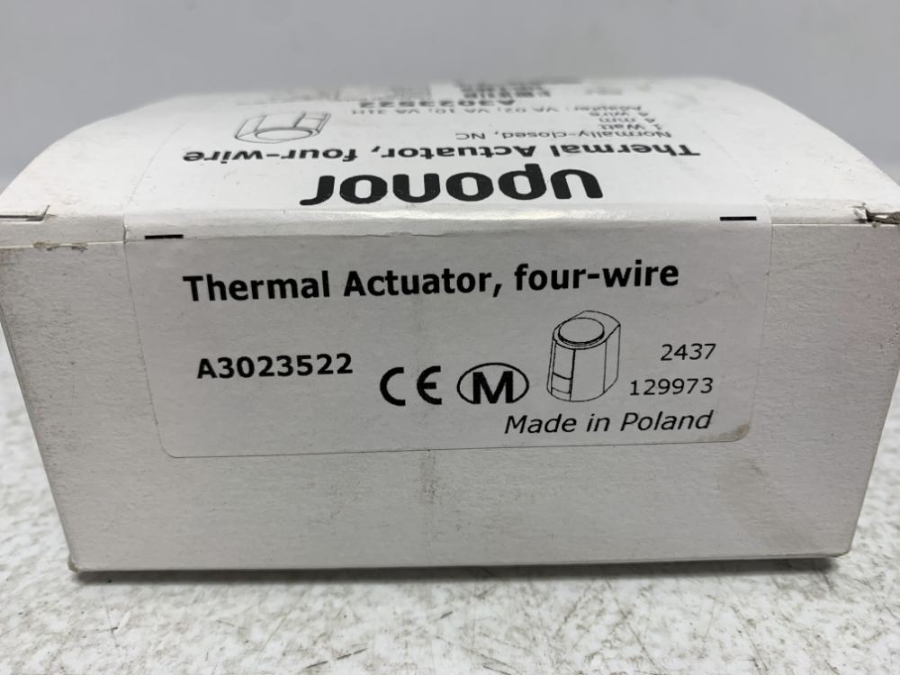 Uponor A3023522 Thermal Actuator 24V 1W 4-Wire