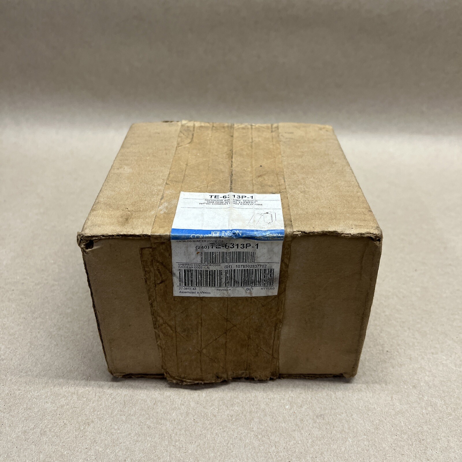 Johnson Controls TE-6313P-1 Outdoor Air Temperature Sensor