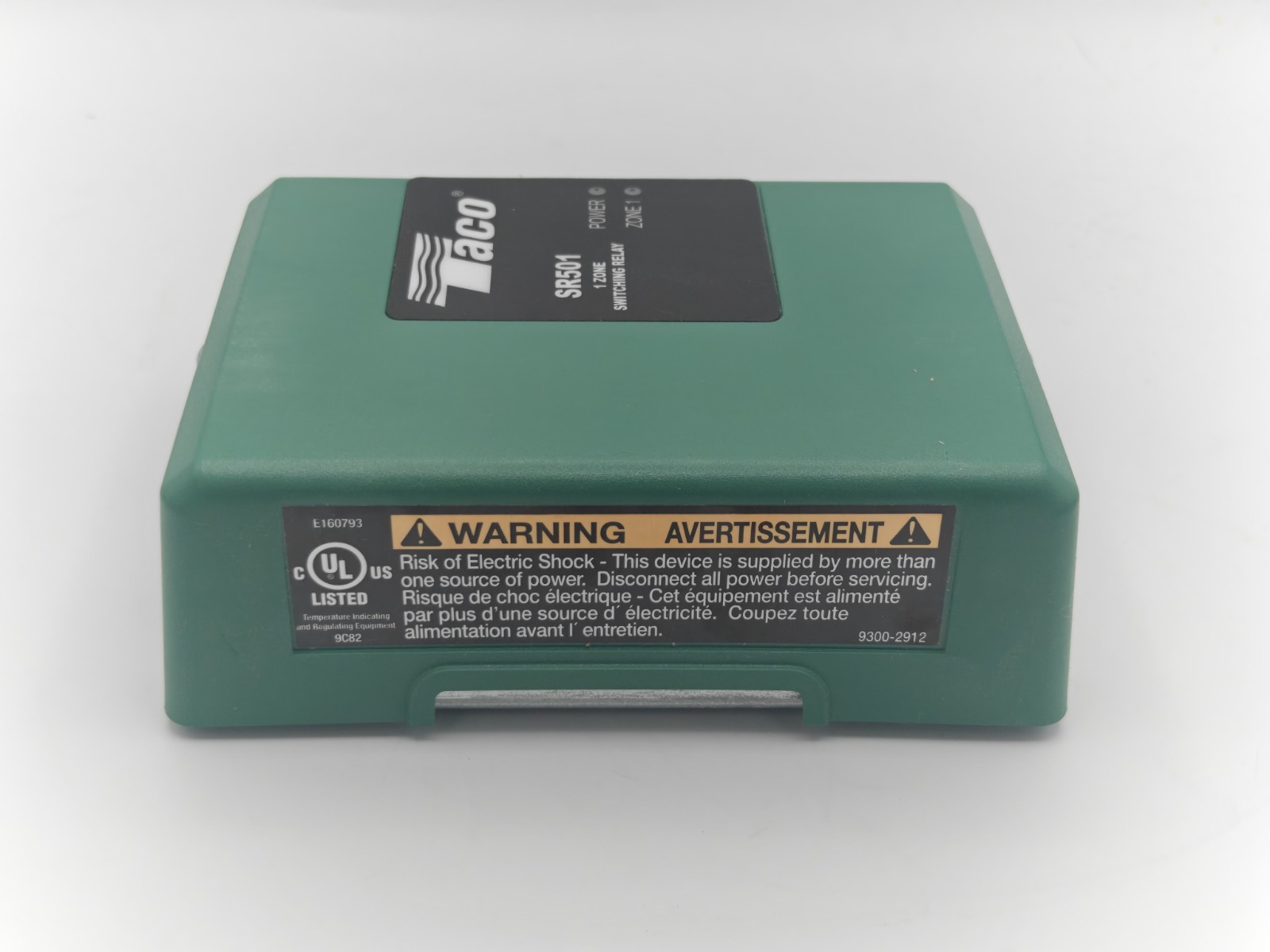Open Box – Taco SR501-4 Switching Relay – 1 Zone – 120vac 12amp