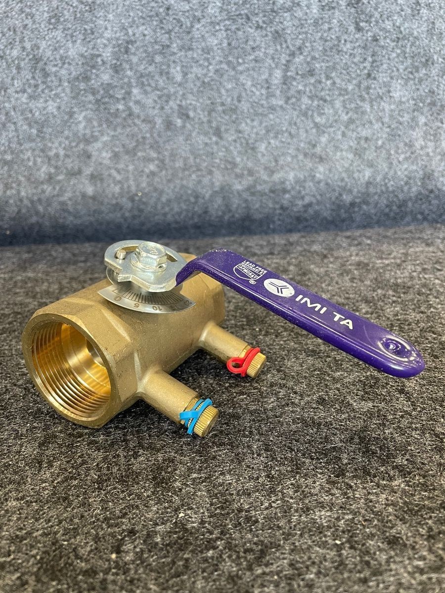 IMI TA BBVLF150FF Threaded Brass Pressure Balancing Valve 1-1/2 in