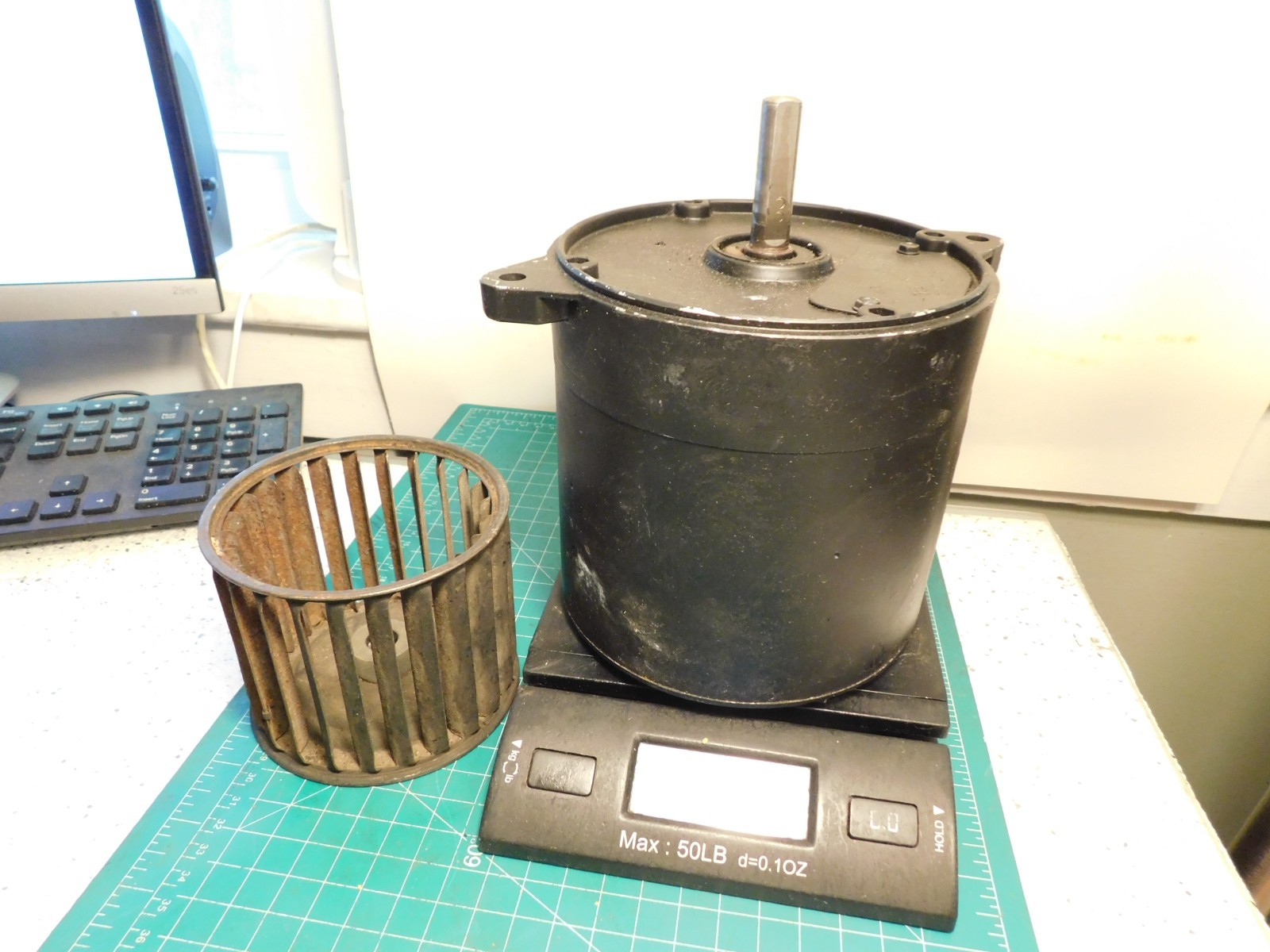 Sid Harvey’s 1/7hp 115v 3450rpm #A0204A/A39-31R AC 1-Phase Motor w/Fan Tested