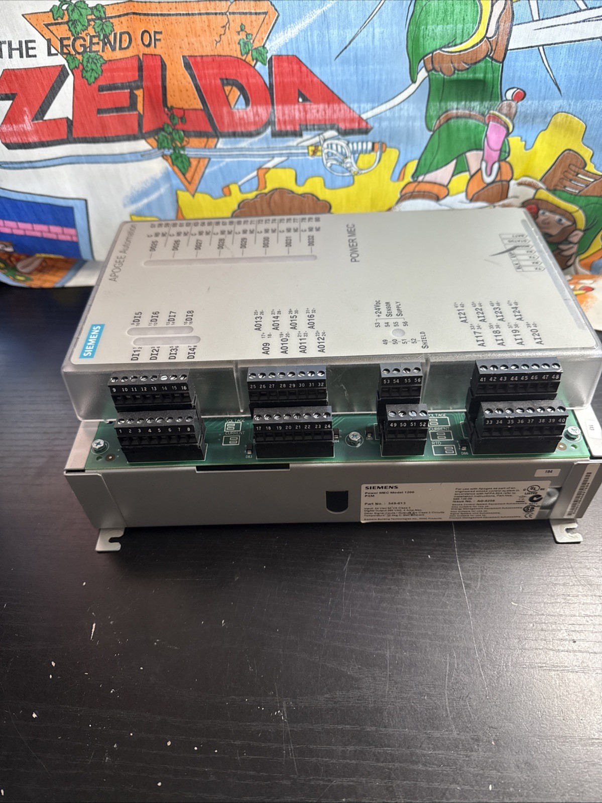 Siemens Apogee Mechanical Equipment Controller MEC Series 1200 PXM 549-613