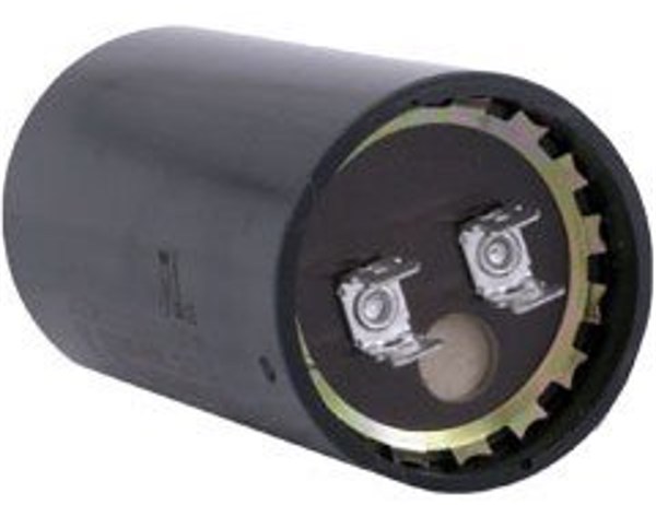 (2) PACK , 161-193 uF x 110/125 VAC BMI Motor Start Capacitor # 092A161B125AC1A