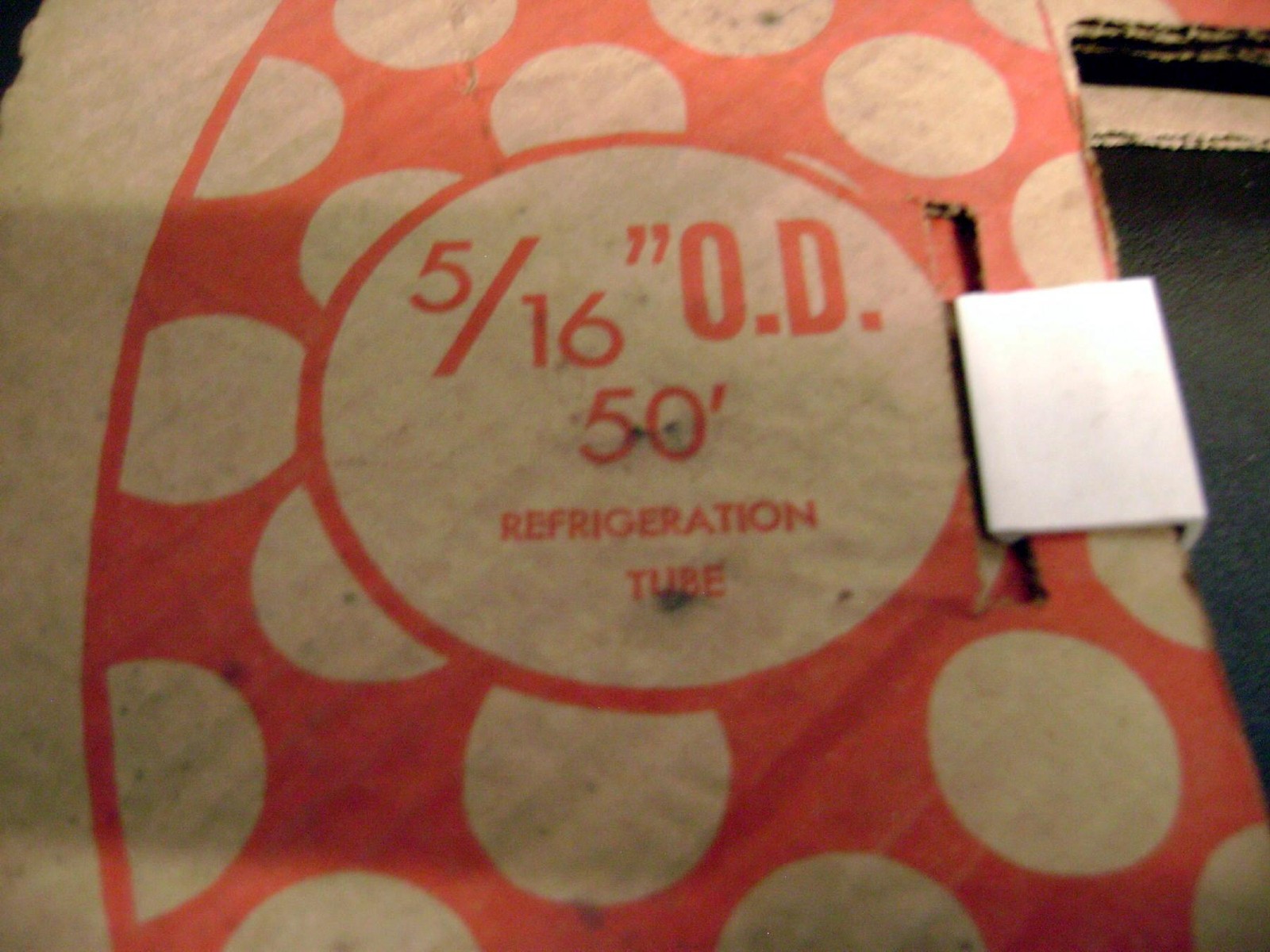 5/16 ACR Copper Tubing 50 ft NOS original box USA made by Wolverine Tube