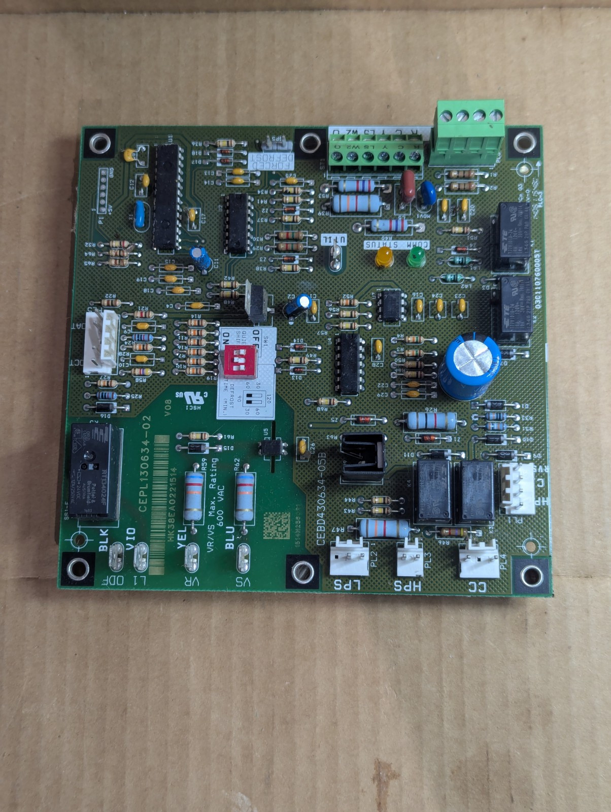 Carrier Cebd430634 05B Furnace Control Circuit Board CEPL130634 02 Tested