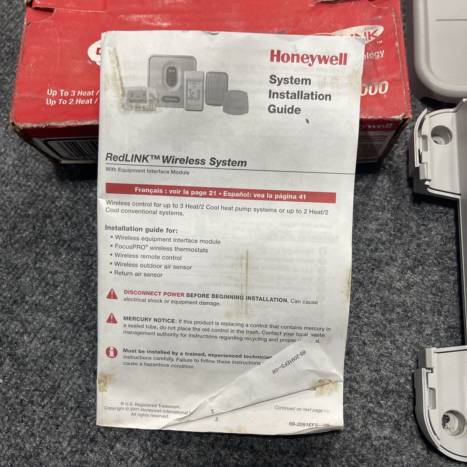 Honeywell THM5320R1000 Redlink Interface Module THM5320R