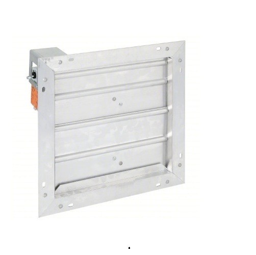 Dayton 3HHP4 12×12 Aluminum Motorized Damper, 15×15 frame 120/240 VAC