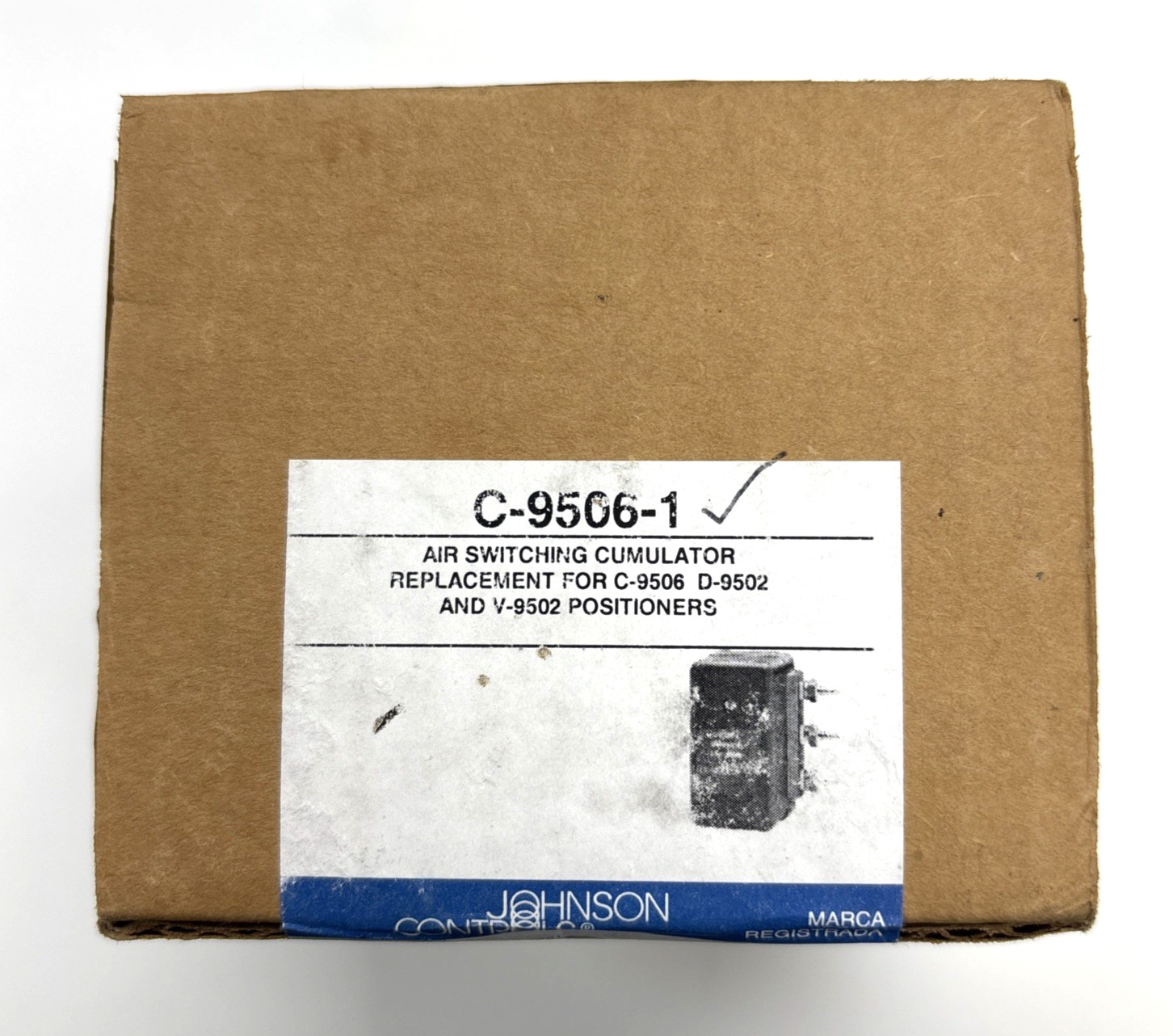JOHNSON CONTROLS C-9506-1 AIR SWITCHING CUMULATOR