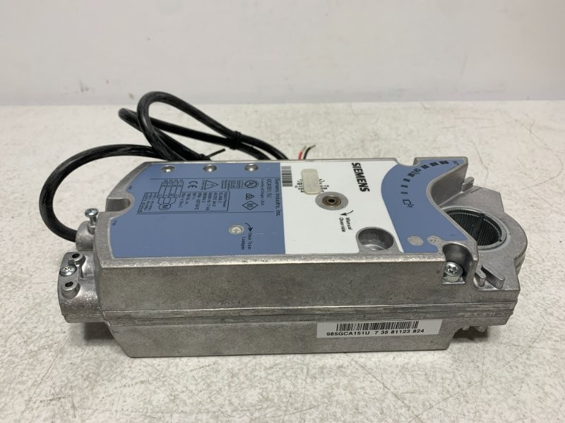 Siemens GCA151.1U Damper Actuator 160 lb-in 24V 0-10V