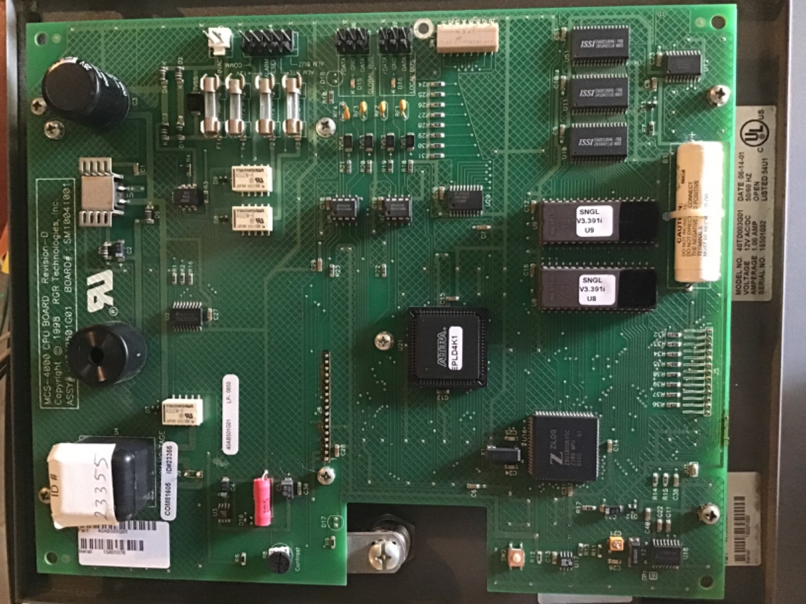 Comtrol Refrigeration Controller MCS4000 with clear screen and good battery