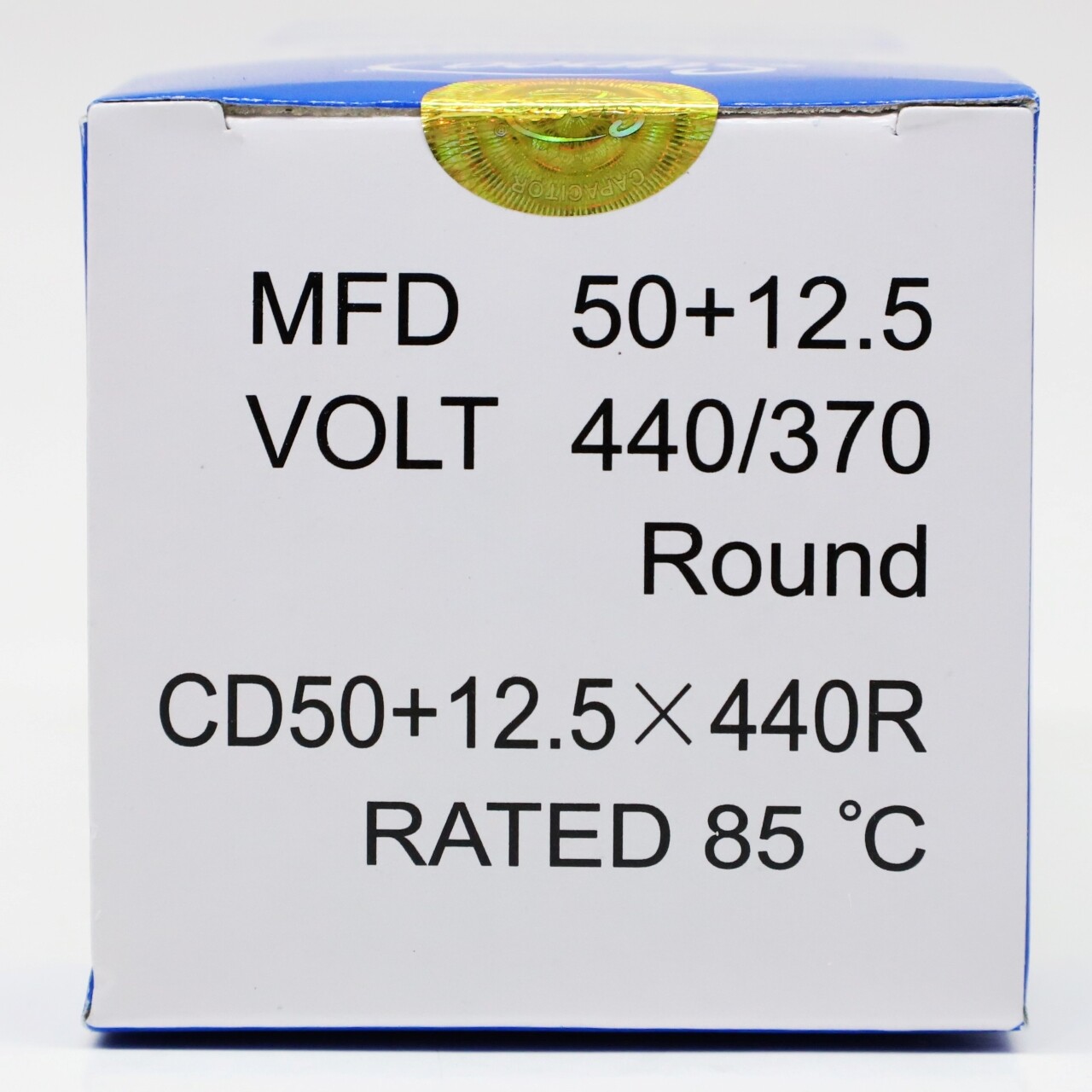 Supco CD50+12.5X440R HVAC Motor Round Dual Run Capacitor 50 + 12.5 MFD 440 Volts