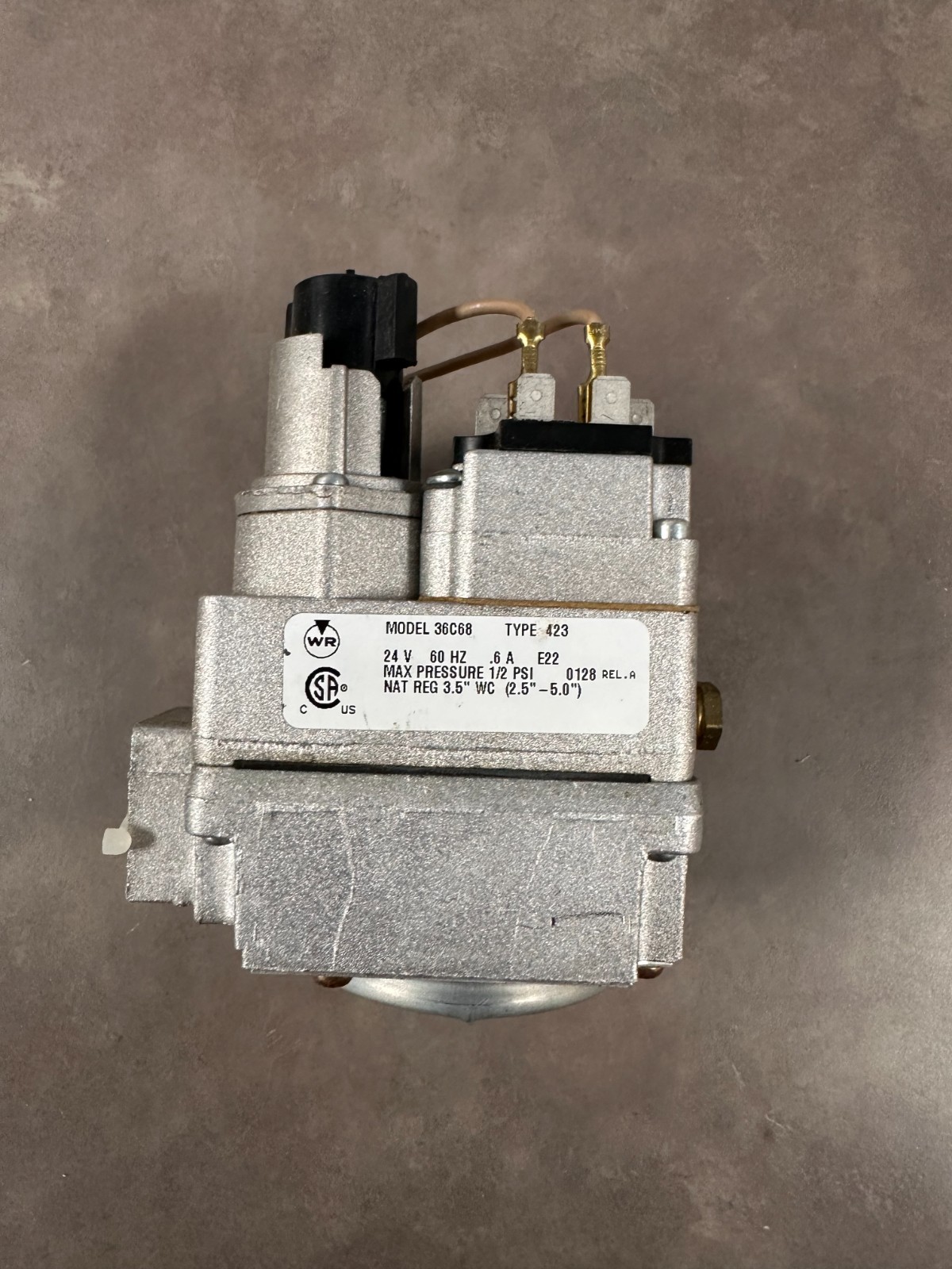 White Rodgers Division 36C68 423 Universal Fast Open Manifold Gas Valve