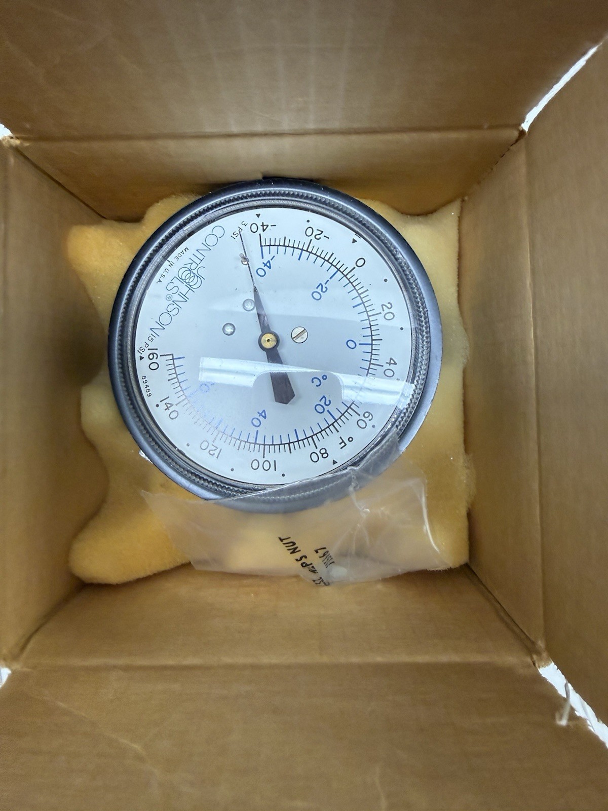 T-5500-1054 JOHNSON CONTROLS 3 1/2″ TEMPERATURE INDICATOR