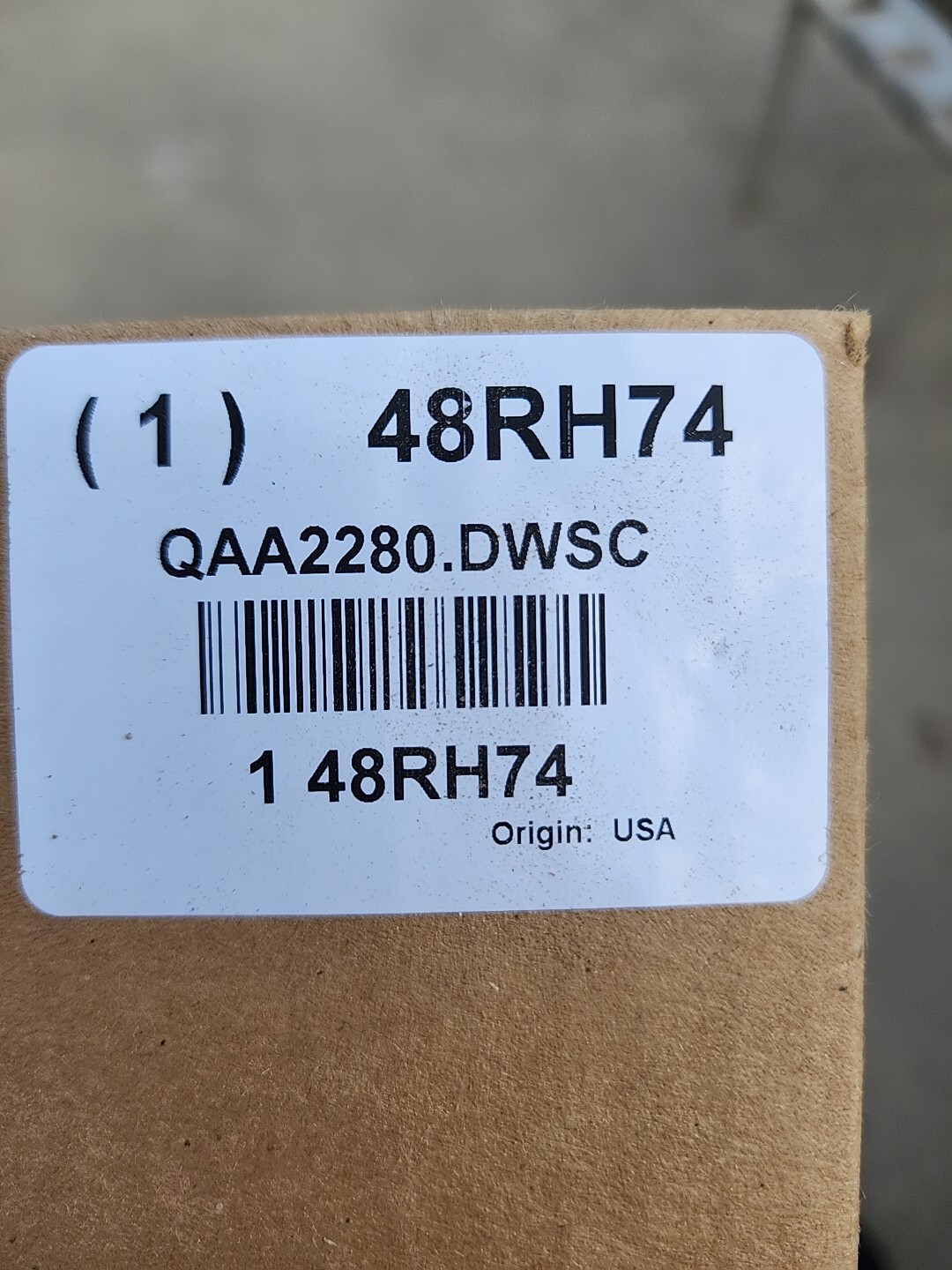 SIEMENS QAA2280.DWSC Room Temp Sensor, Integ Siemens Control 48RH74