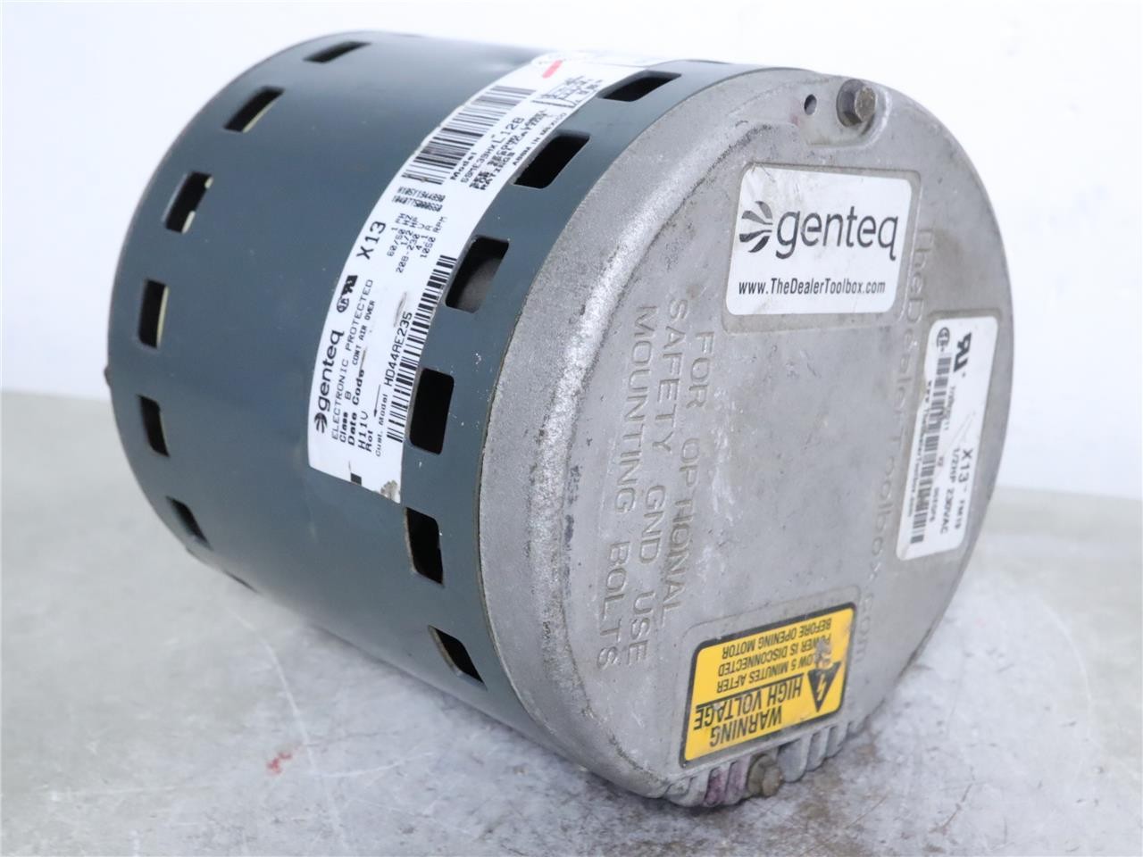 Genteq ECM X13 5SME39HXL128 Furnace Blower Motor 1/2HP 208/230V HD44AE235